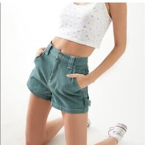 PacSun Green Jean Shorts